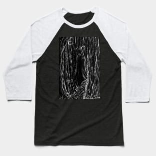 In The Deep Dark Forest Baseball T-Shirt